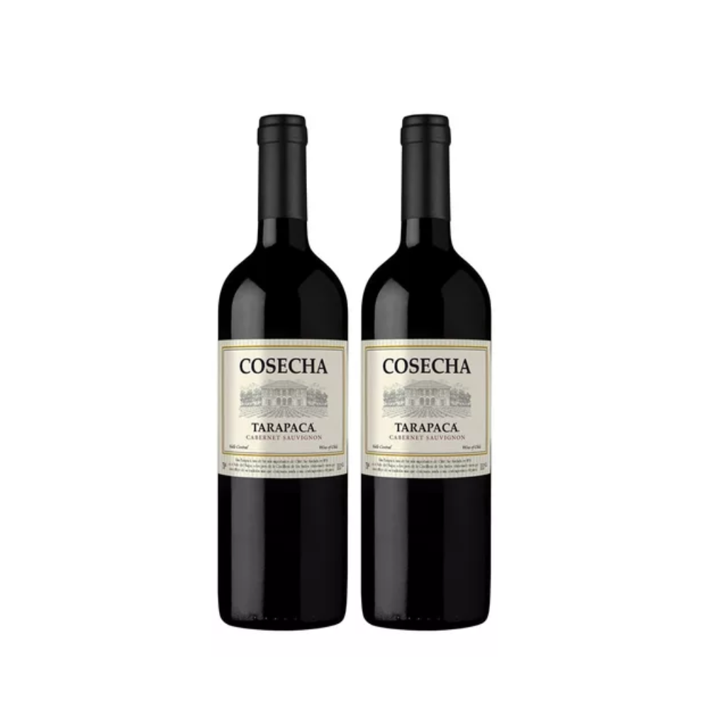 Vinho Tarapaca Cosecha Cabernet Sauvignon 750ml - 2 unidades