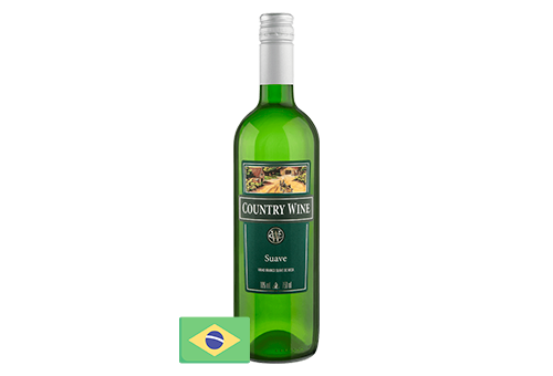 Vinho Country Wine Branco Suave 750ml