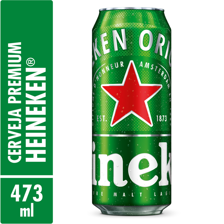 Cerveja Heineken Latão 473ml