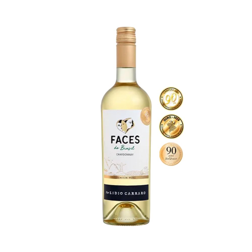 Vinho Faces do Brasil Chardonnay 750ml