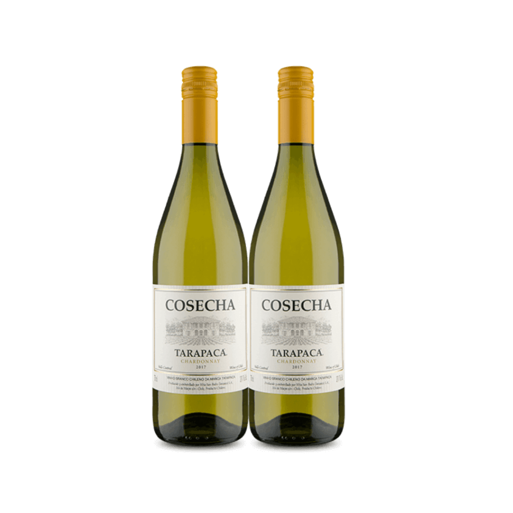 Vinho Tarapaca Cosecha Chardonnay 750ml - 2 unidades
