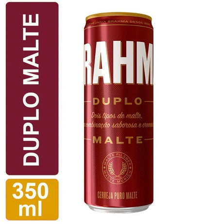 Cerveja Brahma Duplo Malte Lata 350ml