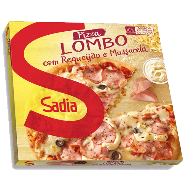 Pizza Sadia Lombo 460g