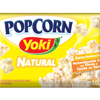 Pop Corn Yoki Natural 100g
