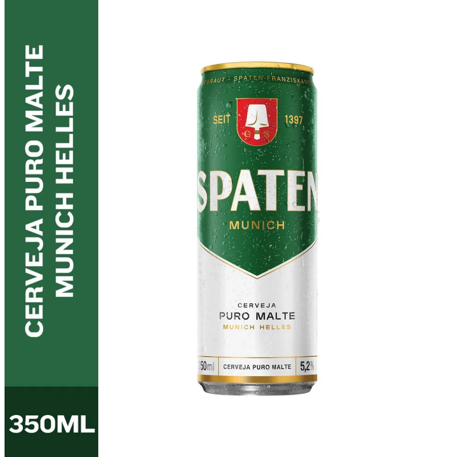 Cerveja Spaten Lata 350ml